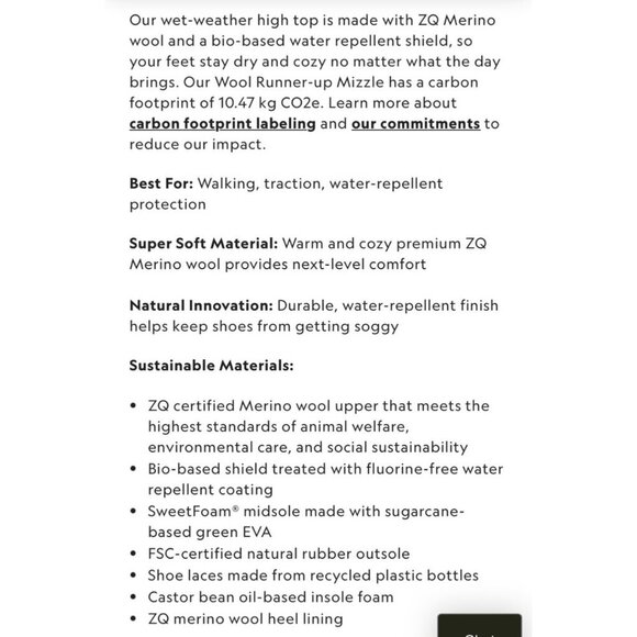 allbirds Womens Runner-Up Mizzle High Top Merino Wool Sneakers Size 9 Grey - Picture 3 of 13